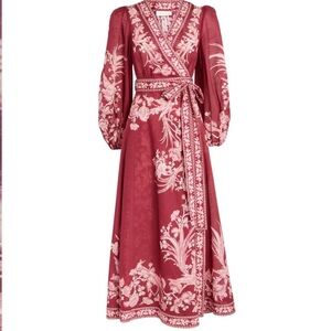 Zimmermann Printed Tiggy Dress size 3 US 10. Worn once